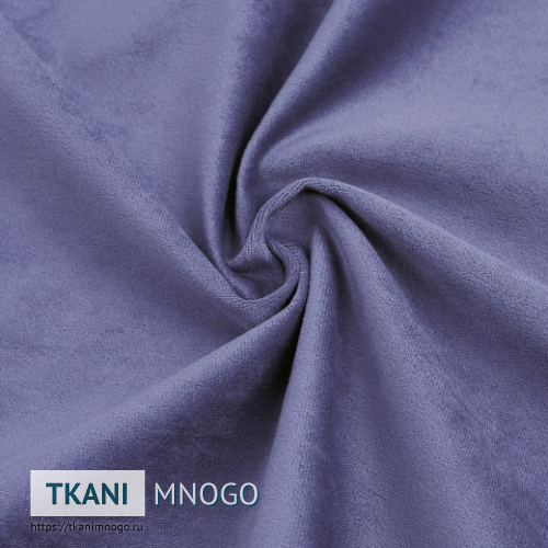 Фото материала велюра “Proshe-V48” (однотонный голубой)