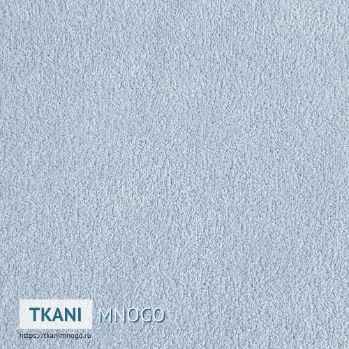 Фото материала велюра “29” (однотонный голубой)