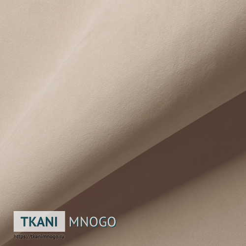 Фото обивки велюра “AY1-4B” (однотонный бежевый)