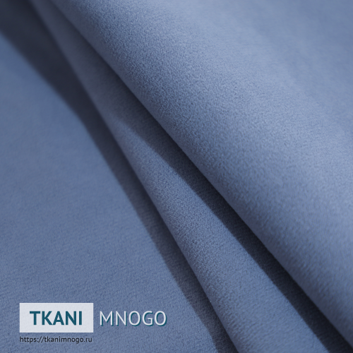 Фото внешнего вида велюра “85” (однотонный серый)