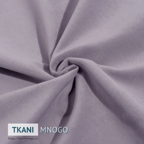 Фото материала велюра “13” (однотонный фиолетовый)