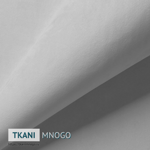 Фото материала велюра “19” (однотонный серый)