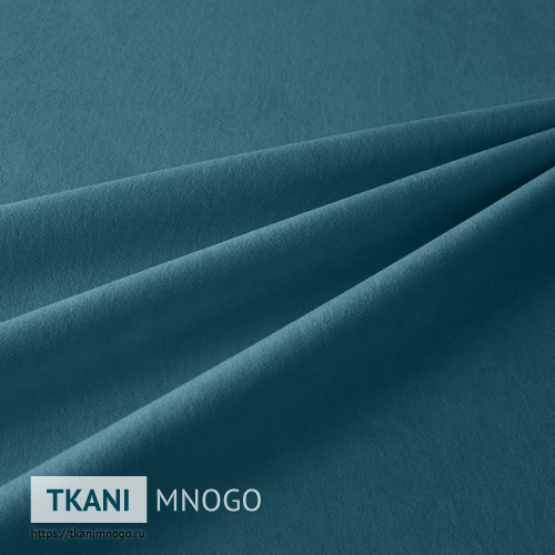 Фото обивки велюра “Lion-31” (однотонный голубой)