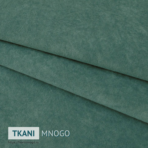 Фото внешнего вида велюра “15” (однотонный зеленый, голубой)