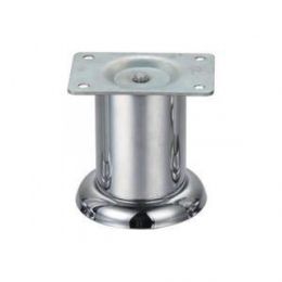 Опора М001 D50 H50 - опора для дивана, для кровати, для кресла
 - Опоры мебельные хромированные
