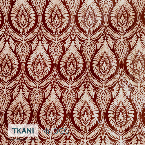 Фото ткани Арбореал 823-2 - бежевый вензель. Производитель Китай. Замша крупным планом.